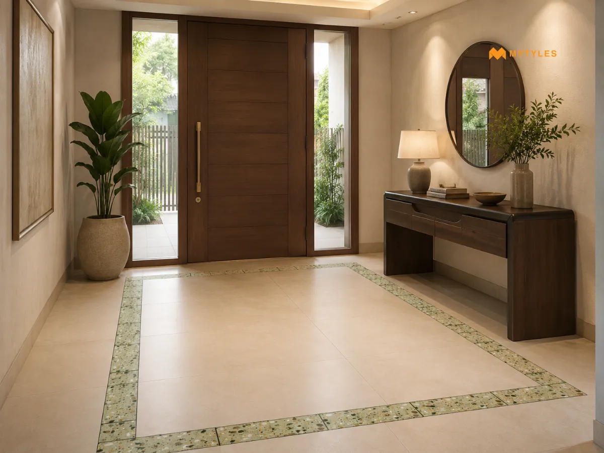Terrazzo Borders for Entryways